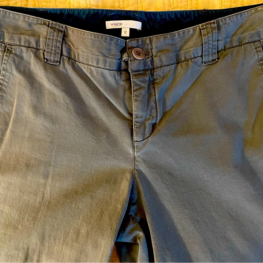 Green khaki Jeans, low waisted